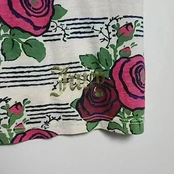 Juicy Couture RARE Sasha Floral Roses Tank Top Size Small - Picture 3 of 12